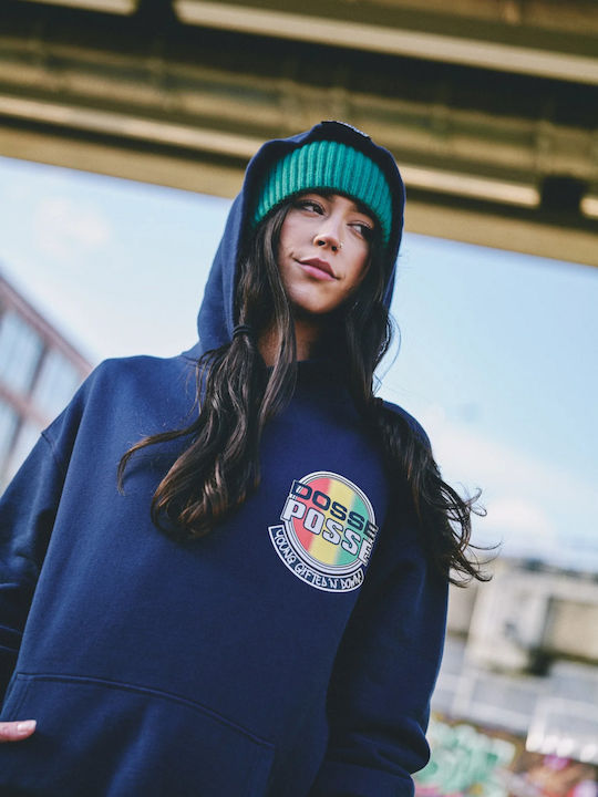 Sweatshirt mit Kapuze Indigo Navy