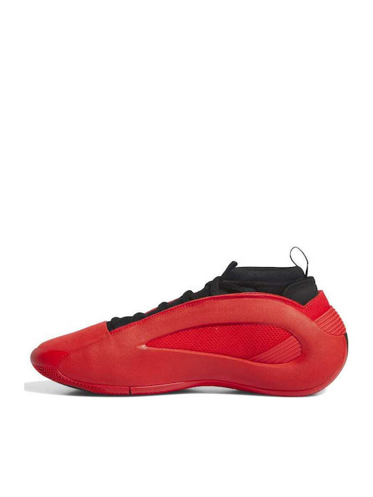 Harden Volume 8 Low Basketball Shoes Red / Core Black / Silver Metallic