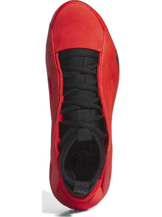 Harden Volume 8 Low Basketball Shoes Red / Core Black / Silver Metallic