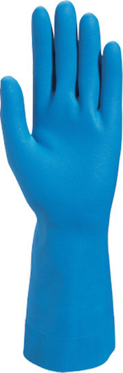 Delta Plus Wasserdicht Arbeitshandschuhe Blau Latex 1Stück