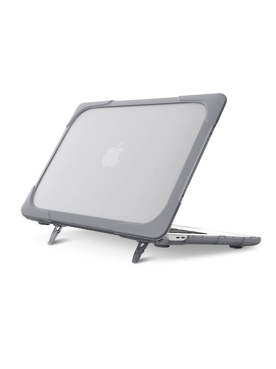 Back Cover Macbook Pro 13 '' 2020 Full Rigid Protection Gray