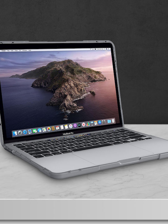 Rückabdeckung MacBook Pro 13'' 2020 Vollständiger Fester Schutz Grau