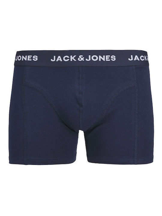 Jack & Jones Trunks Boxeri pentru bărbați Multicolor 3Pachet