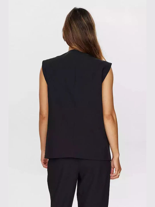 Numph Women's Vest Black