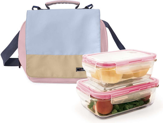 Изолирана чанта за храна 4L Smart Lunchbag Fresh Pink