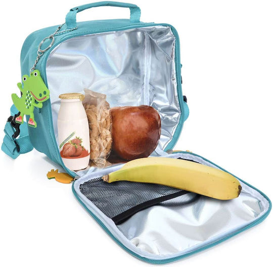 Insulated Food Transport Bag 3.3 L Kids Blue Funny Jungle Snack Rico Designs