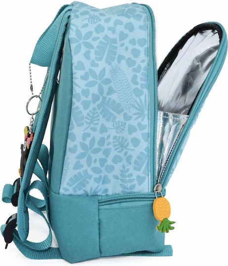 Insulated Lunch Bag 5L Kids Blue Funny Jungle Snack Rico