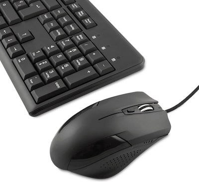 COO-KTR-01U Keyboard & Mouse Set Spanish Gray