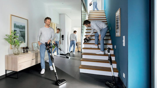 Bosch Unlimited 7 Wiederaufladbar Stielstaubsauger 18V Weiß