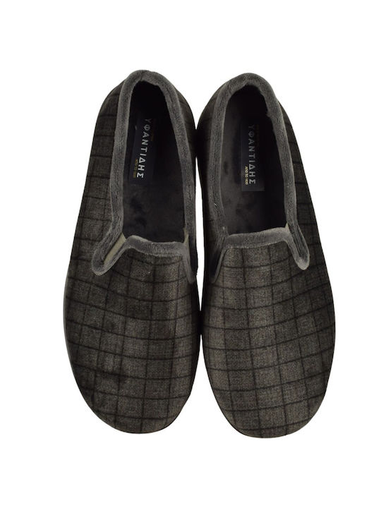 Yfantidis Men's Slipper Gray