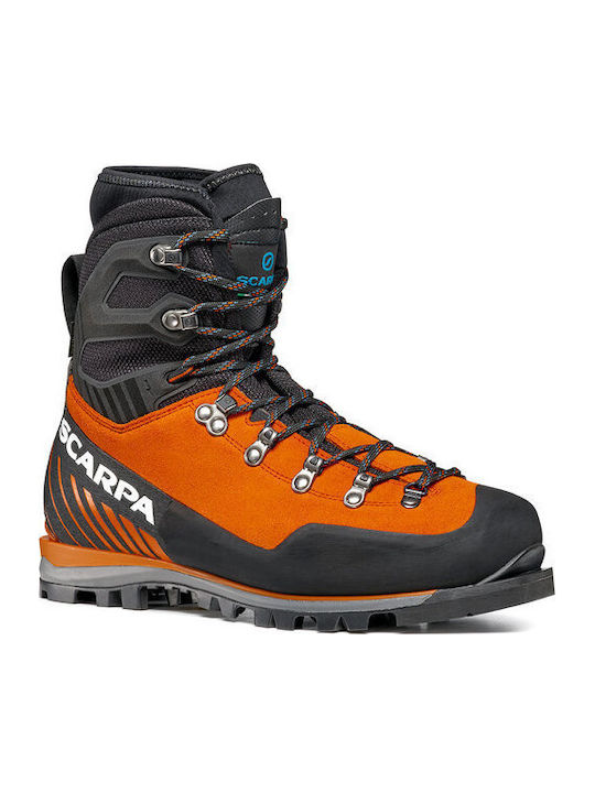 Scarpa Men's Hiking Waterproof Boots With Gore-Tex Membrane Orange