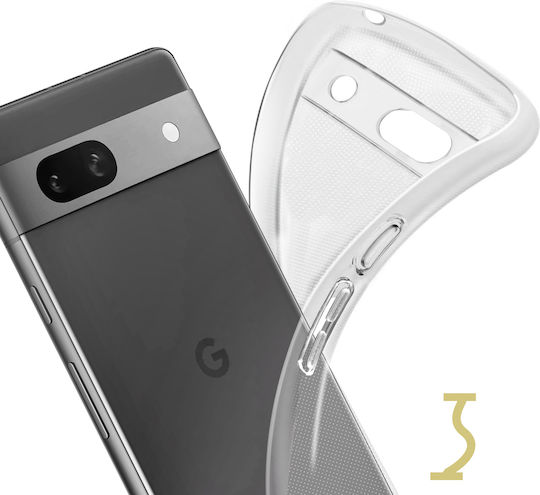 Case Google Pixel 7a Thin Flexible Silicone Gel Transparent