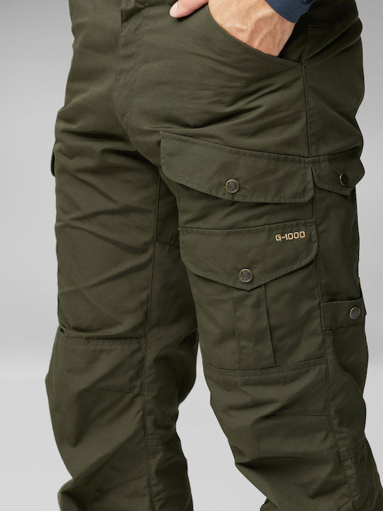Fjallraven Vidda Lang Hose Wandern Khaki