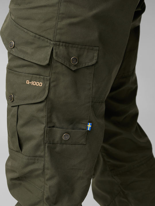 Fjallraven Vidda Lang Hose Wandern Khaki