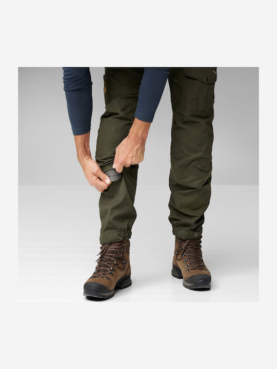 Fjallraven Vidda Lang Hose Wandern Khaki