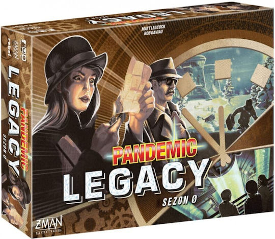 Board Game Pandemic Legacy: Season 0 (PL) for 2-4 Players 13+ Years Old (PL) Rebel Games