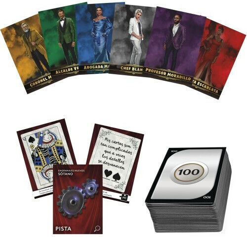 Board Game Cluedo Escape - The Illusionists Club for 1-6 Players 10+ Years Old (ES) Hasbro