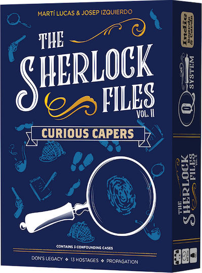 Настолна игра The Sherlock Files: Curious Capers за 1-8 играчи 14+ години (EN) Indie Boards And Cards