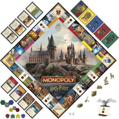 Brettspiel Monopoly Harry Potter für 2-6 Spieler 8+ Jahre Hasbro