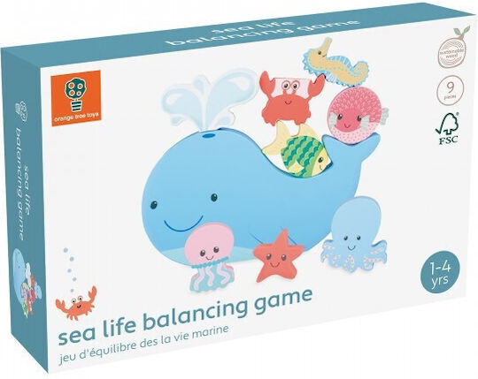 Orange Tree Toys Παιχνίδι Στοίβαξης από Ξύλο για 18+ Μηνών