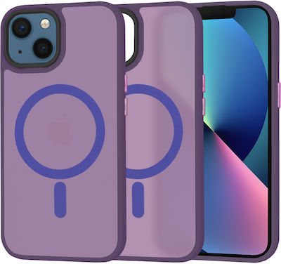 Techsuit Back Cover Silicone Purple (iPhone 13)