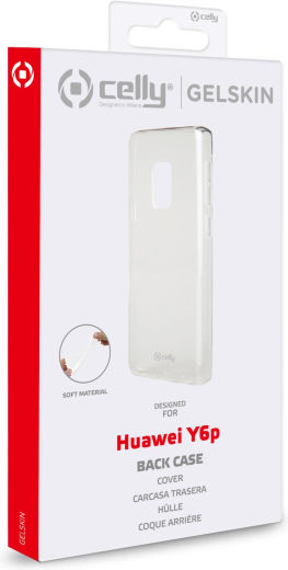 Celly Gelskin Back Cover Σιλικόνης Διάφανο (Huawei Y6p)