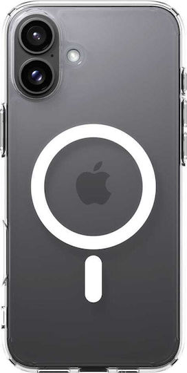 Spigen Ultra Hybrid MagFit Back Cover Plastic 1.2mm White (iPhone 16)