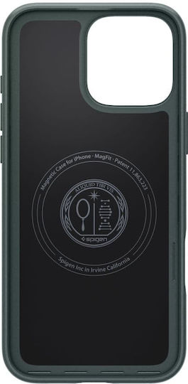 Spigen Thin Fit Umschlag Rückseite Kunststoff 1.55mm Abyss Green (iPhone 17 Pro Max / iPhone 17 Pro / iPhone 16 Pro Max)
