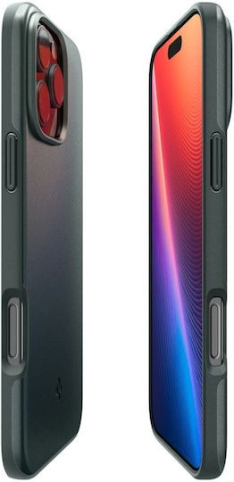 Spigen Thin Fit Umschlag Rückseite Kunststoff 1.55mm Abyss Green (iPhone 17 Pro Max / iPhone 17 Pro / iPhone 16 Pro Max)