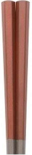Essstäbchen Handgefertigt Holz Lack Orange 23 cm 2 Stück Klassisch
