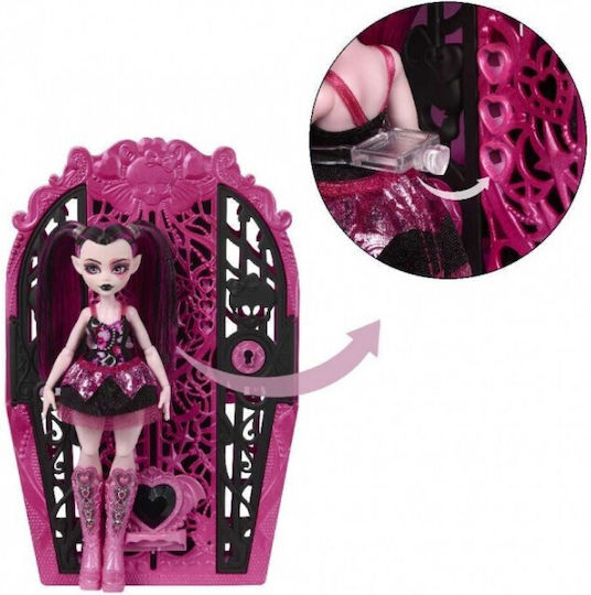 Mattel Skulltimate Secrets Monster Mysteries - Draculaura Κούκλα για 4+ Ετών