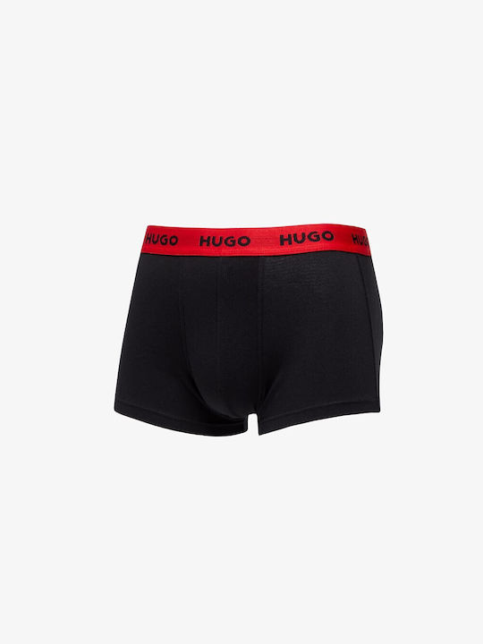 Hugo Boss Herren Boxershorts Schwarz 3Packung