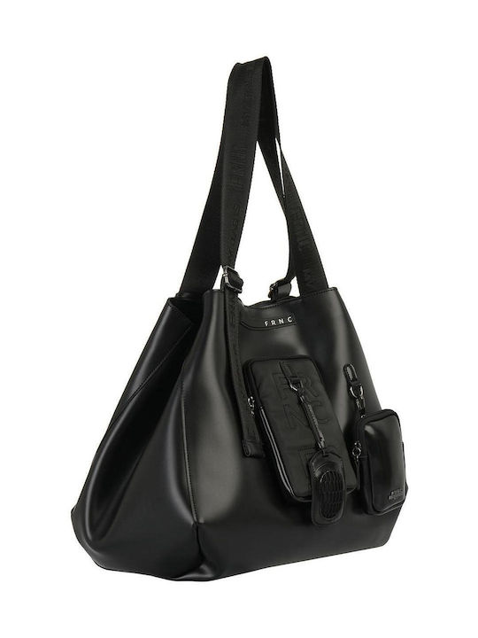 FRNC Damen Tasche Schulter Schwarz