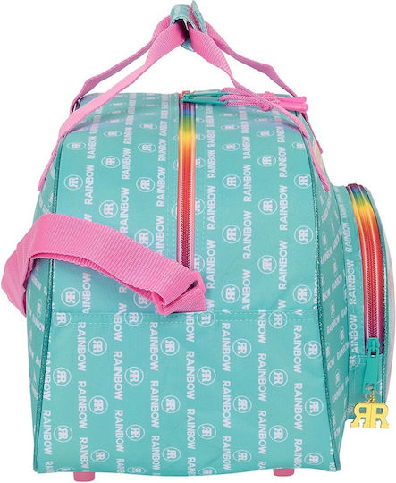 Safta Rainbow High Paradise Sack Voyage Light Blue Fabric L40xW24xH23cm