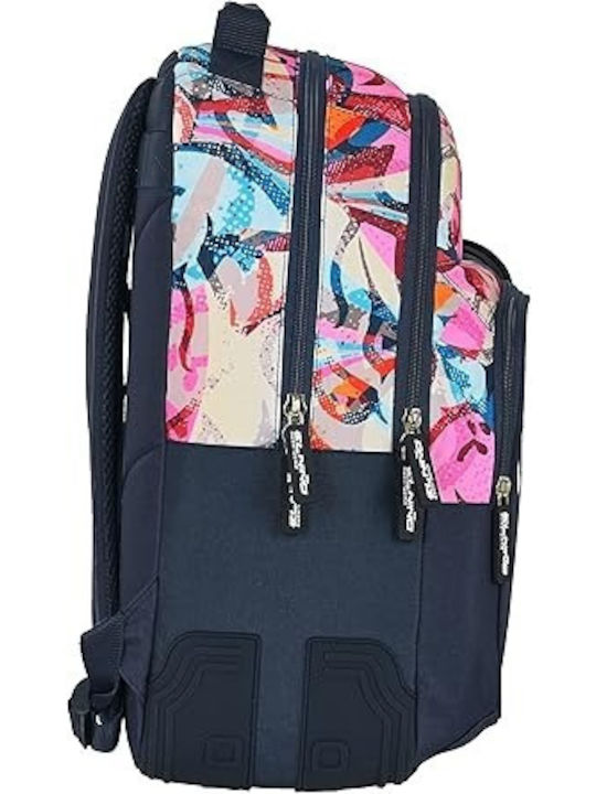 Safta 612207773 Life Is Fun School Backpack Fabric Multicolor