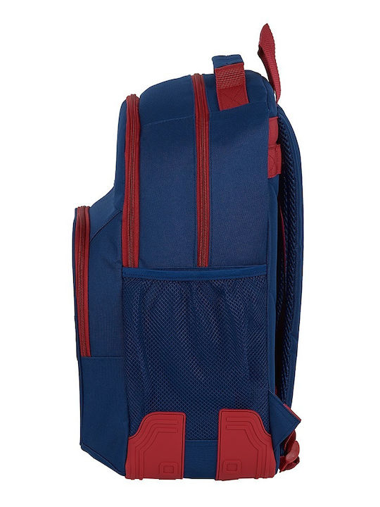 Safta 612029773 Barcelona Schulrucksack Stoff Blau