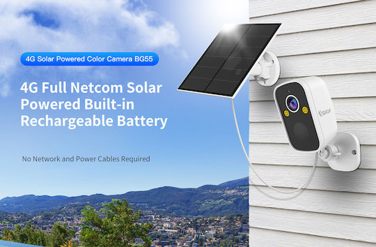 Vstarcam BG55 IP Κάμερα Παρακολούθησης 4G Full HD+ 3MP Αδιάβροχη Μπαταρίας με Αμφίδρομη Επικοινωνία και Φακό 2.8mm 4G