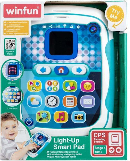 Winfun Laptop-Tablet pentru Bebeluși cu Muzică și Sunete pentru 18++ Luni
