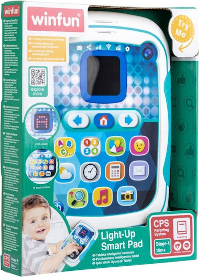 Winfun Laptop-Tablet pentru Bebeluși cu Muzică și Sunete pentru 18++ Luni