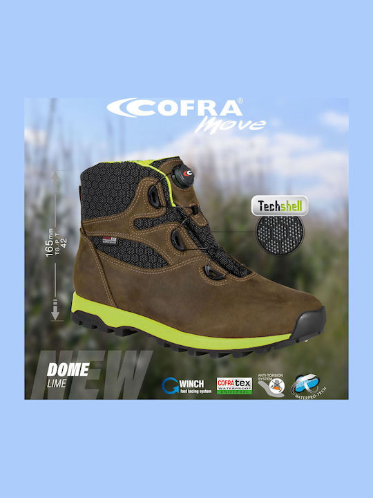 Cofra Dome Водоустойчиви гумени ботуши за лов в цвят Кафяв