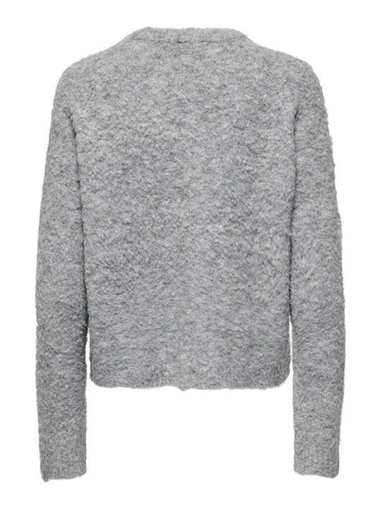 Only Damen Pullover Grey Melange