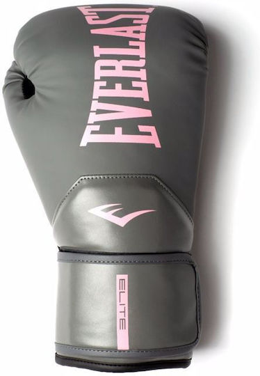 Everlast Elite 2 Boxing Competition Gloves Gray