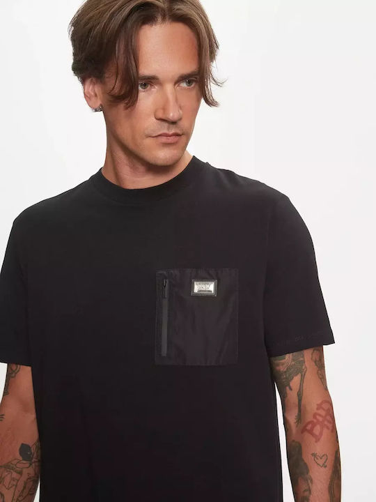 Karl Lagerfeld Men's Short Sleeve T-shirt BLACK