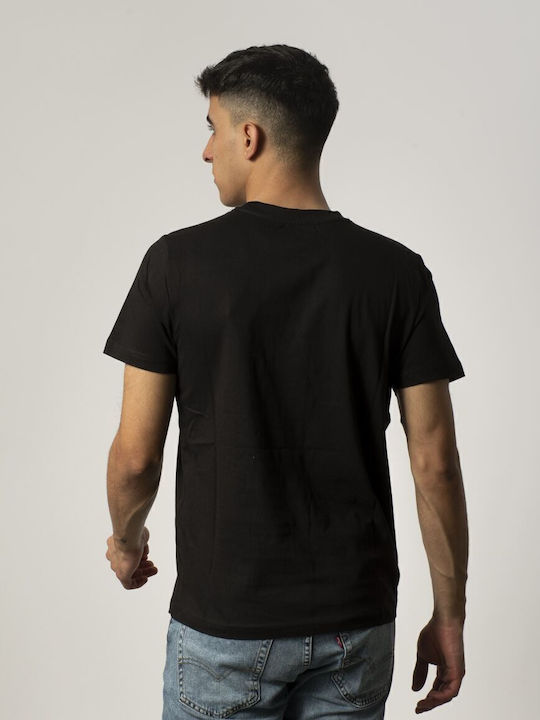 Korpo Cafers 304j150 Athletic T-shirt Black