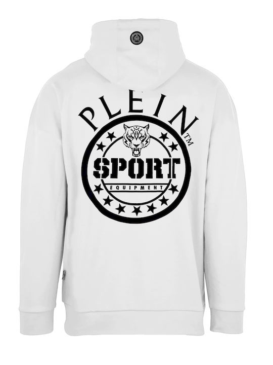 Philipp Plein Men's Sweatshirt with Hood white