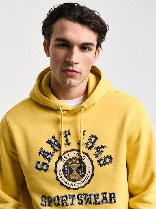 Sweatshirt with Hood Yellow