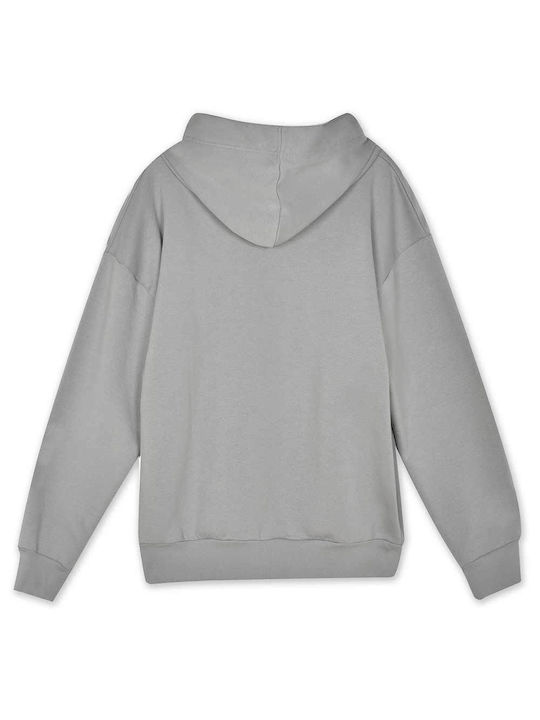 BodyTalk Men's Sweatshirt with Hood and Pockets Gray