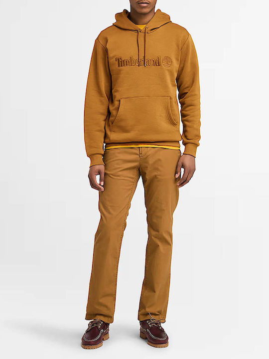 Sweatshirt mit Kapuze Tan
