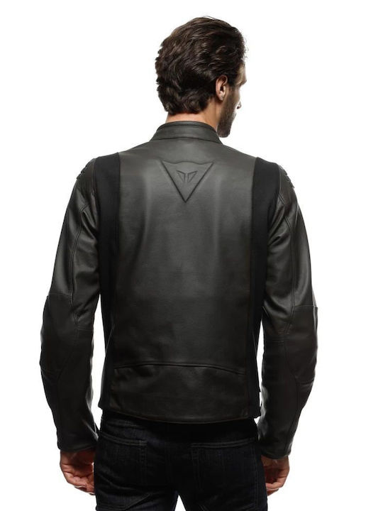 Dainese Istrice Bărbătesc Geacă de motocicletă De piele 4 Sezoane Maro