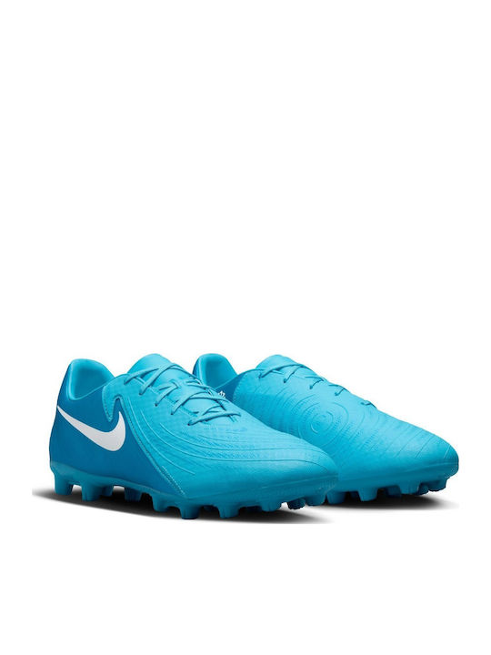 Nike Phantom GX 2 Academy Football Shoes with Cleats Blue